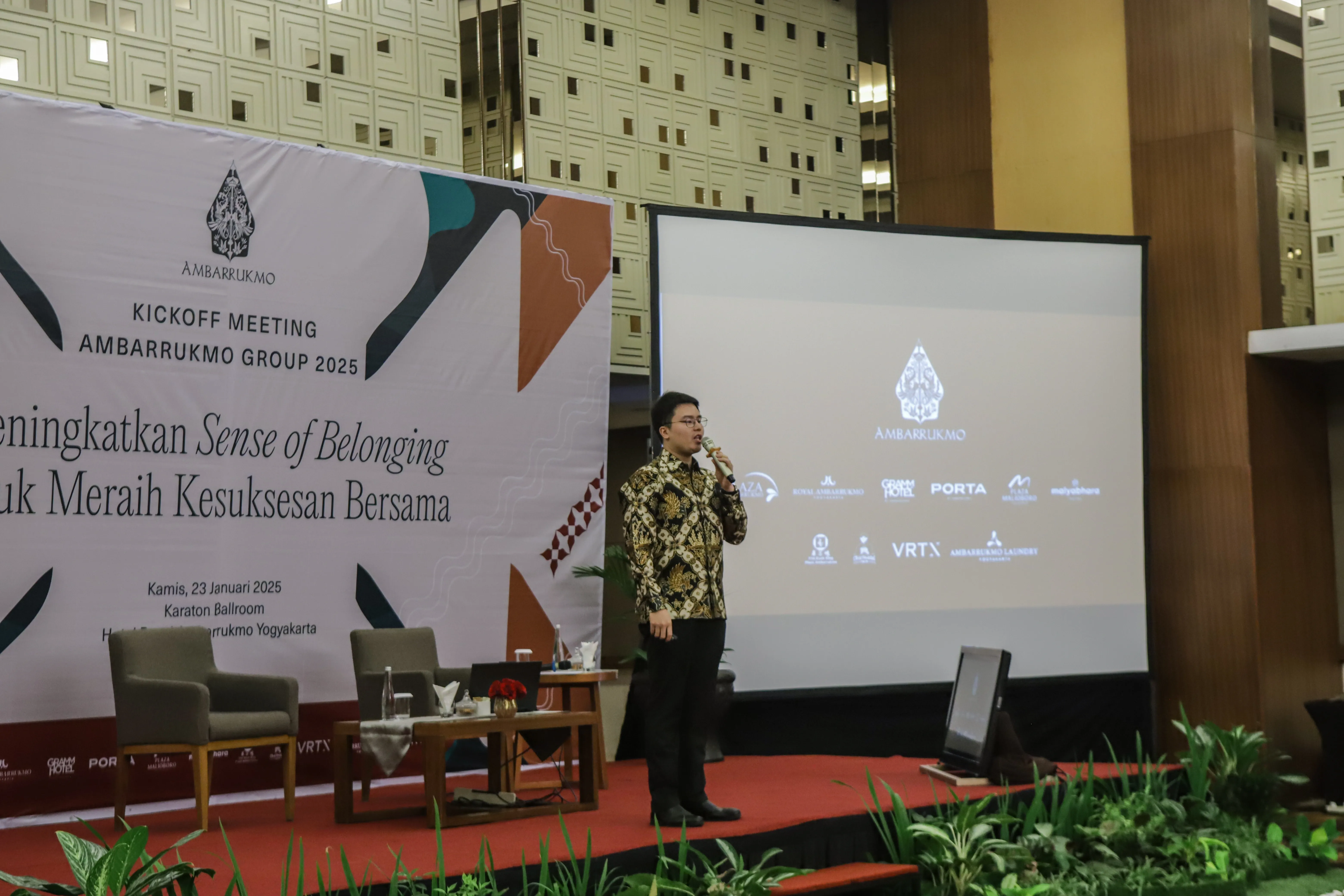 kick off meeting ambarrukmo group 2025