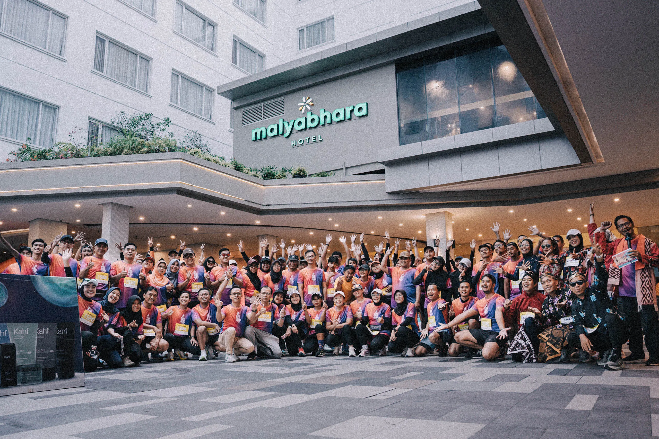 Perayaan ulang tahun Malyabhara Hotel