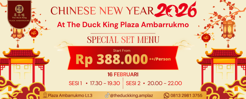 Imlek dinner jogja - the duck king plaza ambarrukmo