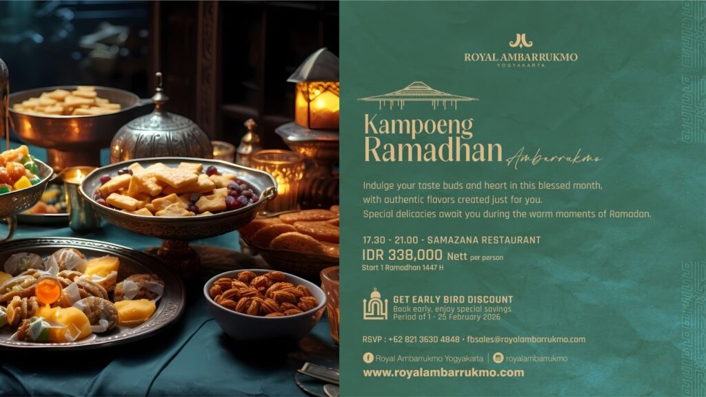 Paket Buka Puasa Hotel di Jogja 2026 - royal ambarrukmo