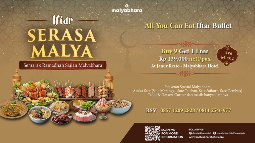 Paket Buka Puasa Hotel di Jogja 2026 - malyabhara hotel