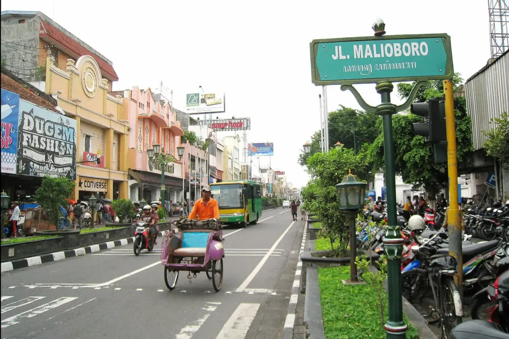 Suasana Jalan Malioboro