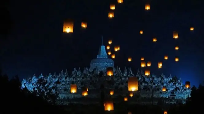 Festival Lampion Borobudur