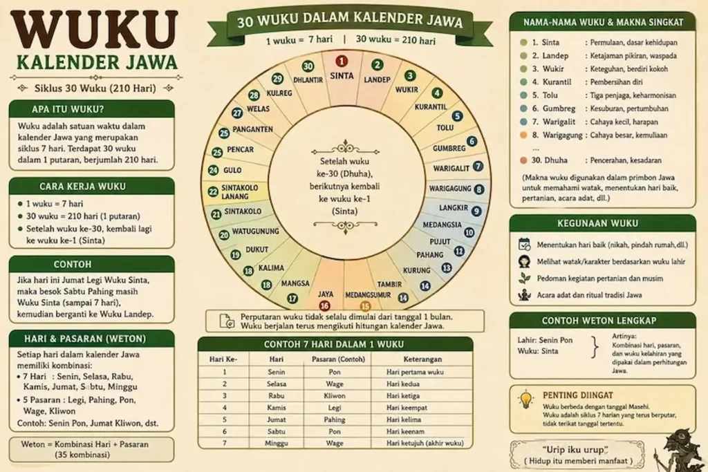 Cara Membaca Kalender Jawa