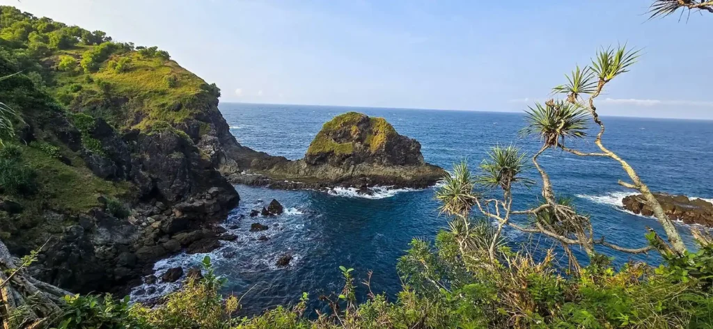 View Pantai dari Bukit Pengilon